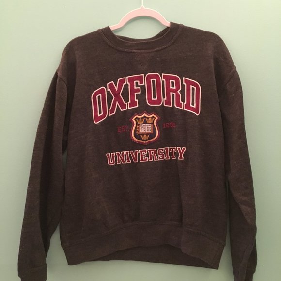 Tops - Official Oxford University Crewneck Sweatshirt